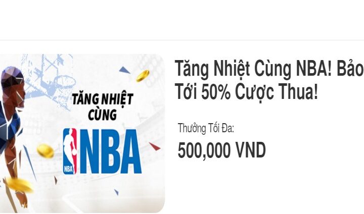 Tăng Nhiệt Cùng NBA! Bảo Hiểm Lên Tới 50% Cược Thua! Tại V9BET!