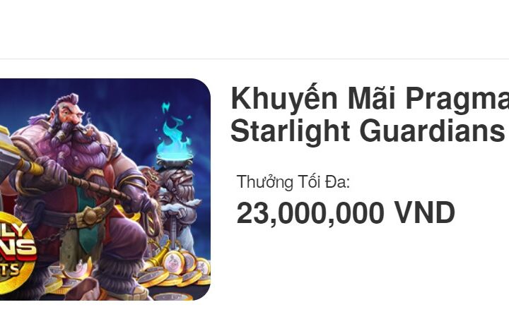 Khuyến Mãi Pragmatic Hàng Ngày – Starlight Guardians Tại V9BET!